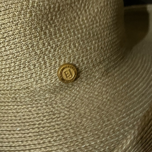 Eric Javits Tan Wide-Brimmed Sun Hat - Picture 9 of 10